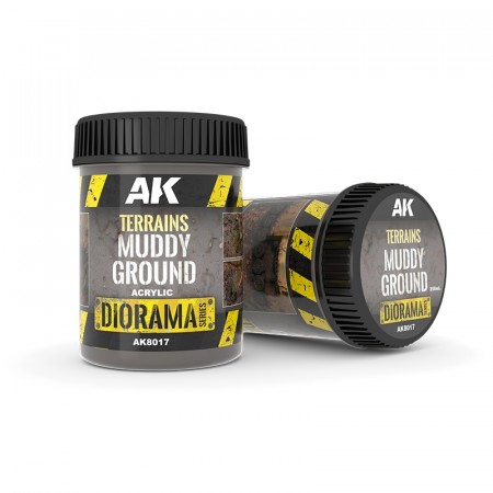 AK-Interactive Terrains Muddy Ground 250ml (8017)