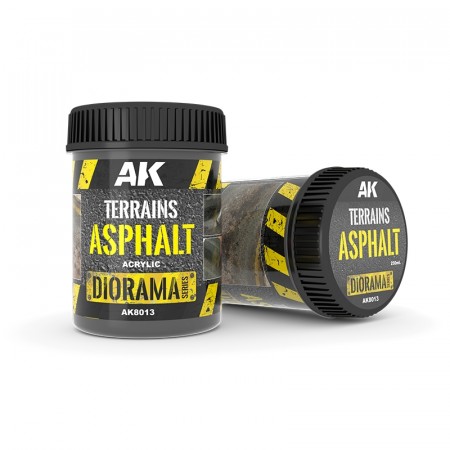 AK-Interactive Terrains Asphalt 250ml (8013)