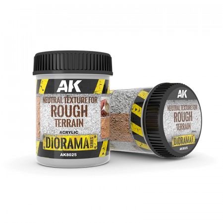 AK-Interactive Neutral Texture for Rough Terrains Base 250ml (8025)