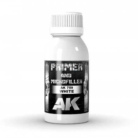 White Primer and Microfiller 100 ml