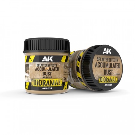AK-Interactive Splatter Effects Accumulated Dust 100ml (8031)