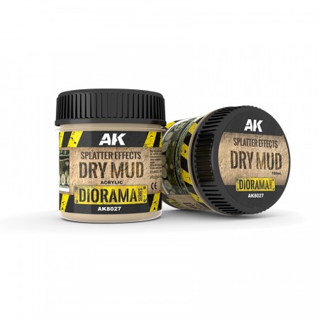 AK-Interactive Splatter Effects Dry Mud 100ml (8027)