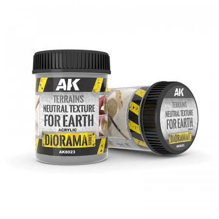 AK-Interactive Terrains Neutral Texture for Earth 250ml (8023)