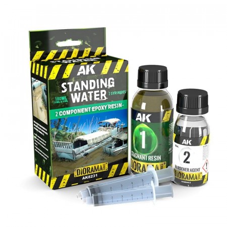 AK-Interactive Standing Water - 2 Components Epoxy Resin (8231)