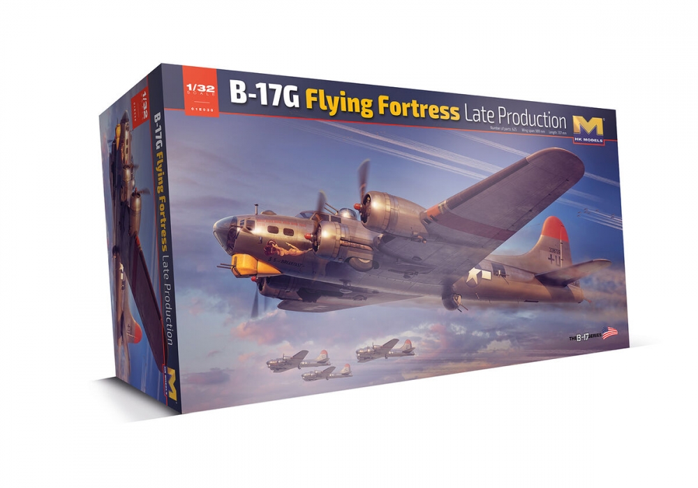 HK Models 1:32 - Boeing B-17G Flying Fortress - late Production