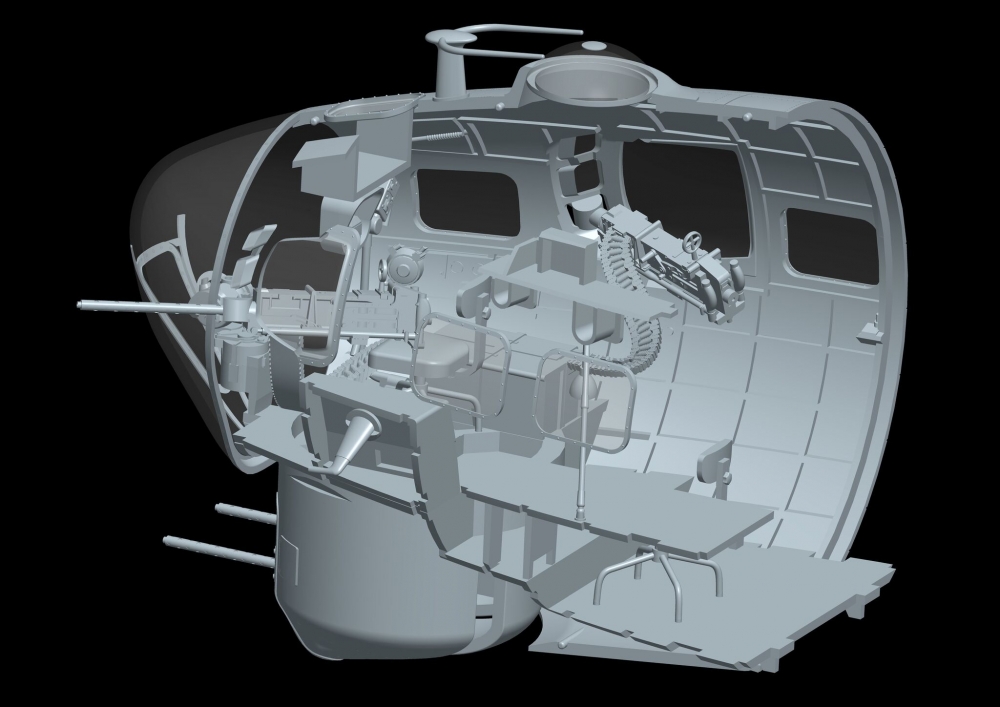 HK Models 1:32 - Boeing B-17G Flying Fortress - late Production