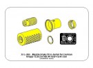 Muzzle brake fit to barrel for Krupp 12,8cm PAK 44 Anti-Tank Gun (Trumpeter) thumbnail