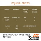 IDF Sand Grey 1970s-1980s thumbnail