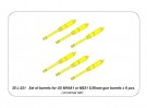Set of barrels for US M16A1 or M231 5,56mm gun barrels x 6 pcs. thumbnail