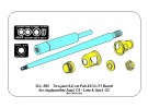 German 8,8cm Two part Pak 43/3 L/71 barrel for Jagdpanther Ausf G1 late & G2 (RFM) thumbnail