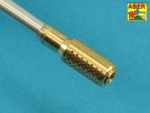 Muzzle brake fit to barrel for Krupp 12,8cm PAK 44 Anti-Tank Gun (Trumpeter) thumbnail