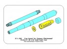 Gun barrel for German Rheinmetall 12,8cm K44 L/55  Anti-Tank Gun thumbnail