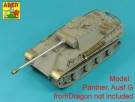 7,5 cm gun barrel for Panther Ausf.G Late thumbnail
