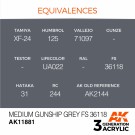 Medium Gunship Grey FS 36118 thumbnail