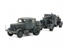 Tamiya 1:48 - German Heavy Tractor SS-100 and 88mm Gun Flak37 Set (37027) thumbnail