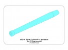 Soviet 76,2mm F-32 tank barrel for KV-1 early model m1941 thumbnail