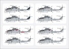 HS Models 1:350 - Bell AH-1 Z Viper - Decal Set (for HS Models kits) thumbnail