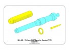 76,2 mm D-56T barrel for Russian PT-76 mod.1951 thumbnail