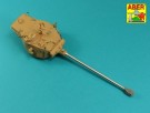 105mm D1504 L/44 barrel with muzzle brake for Sherman M51 thumbnail