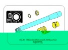 150mm Barrel with muzzle brake for German E-100 Heavy Tank Krupp Turret thumbnail