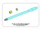 U.S 90 mm M3 barrel  with thread protector for tank destroyer M36B1 thumbnail