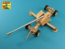Muzzle brake fit to barrel for Krupp 12,8cm PAK 44 Anti-Tank Gun (Trumpeter) thumbnail