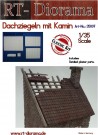RT-Diorama 35007 Roof Tiles with Chimney (1:35) thumbnail