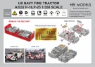 HS Models 1:350 - US Navy Fire Tractor A/S32P16, P-25 thumbnail