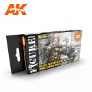 AK-Interactive AK 11626 OAK LEAF, PALM TREE & PLANE TREE PATTERNS SPRING/SUMMER VARIANTS SET thumbnail