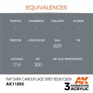 RAF Dark Camouflage Grey BS381C/629 thumbnail