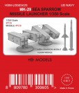 HS Models 1:350 - Mk.29 Sea Sparrow Missile Launcher thumbnail