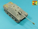 German 8,8cm One part Pak 43/3 L/71 barrel for Jagdpanther Ausf G1 early (Takom) thumbnail