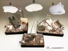 RT-Diorama 35127 Rubble and Debris Pile Set (3 pieces) (1:35) thumbnail