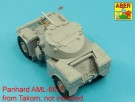 Armament for French Light Armoured Car AML-60-7, barrel for 7,62mm Macxhine guns x 2 pcs. &90mm mortar thumbnail