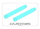 Barrels 120mm for German tank VT 1-2 (Takom) thumbnail