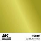 RC830 Wheel Rim Gold thumbnail
