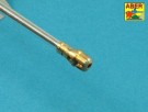 7,5 cm  barrel  with muzzle brake for Panther Ausf.G  (Takom) thumbnail