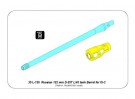 Russian 122mm D-25T tank barrel for IS-3 thumbnail