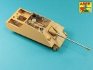 German 8,8cm Two part Pak 43/3 L/71 barrel for Jagdpanther Ausf G1 late & G2 (RFM) thumbnail