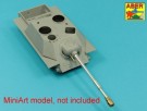 Armament for Soviet SU-122-54: 1x122 mm D-49 gun barrel, 1x14,5 mm KPVT thumbnail