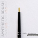AK-Interactive AKB028 Chipping Technique (Round) Brush thumbnail