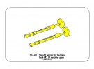 Set of Barrels for German Tank MG 34 machine guns thumbnail