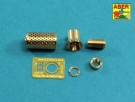 Muzzle brake fit to barrel for Krupp 12,8cm PAK 44 Anti-Tank Gun (Trumpeter) thumbnail