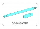 128mm PaK 44 L/55 gun barrel for Sd.Kfz.186 Jagdtiger (Takom) thumbnail