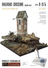 RT-Diorama 35027 Diorama Base: Railroad Crossing (1:35) thumbnail