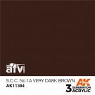 S.C.C. No.1A Very Dark Brown thumbnail