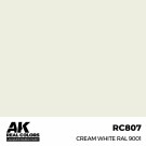 RC807 Cream White RAL 9001 thumbnail