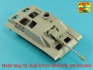 German StuK.40 L/48 7,5cm barrel with early model muzzle brake for StuG.III Ausf.F/8 and StuG.III Ausf.G early thumbnail