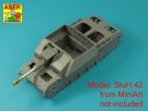 Germ. 10,5 cm  L/28 Barrel for  StuH 42 early thumbnail