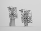 HS Models 1:350 - US Navy AN/SPS-48 Radar thumbnail